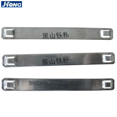 China Placas del marcador del acero inoxidable SS304, placa de la etiqueta del cable de los SS ignífuga proveedor