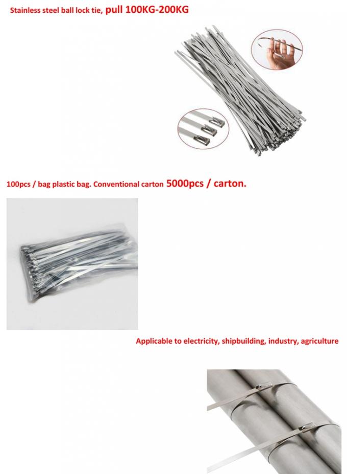 El plástico cubrió los lazos de alambre de metal, Pvc de la atadura de cables del acero inoxidable del negro cubierto